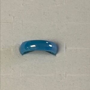 Blue Enamel Ring